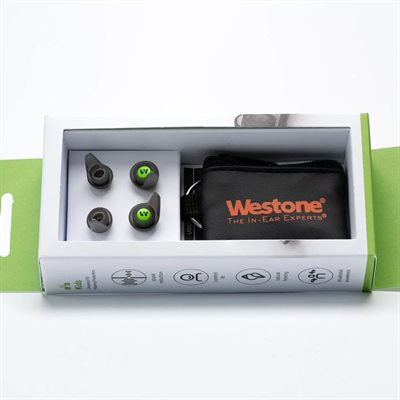 Westone TRU Kids Earplugs - NRR 12, Green Filter - Image 2