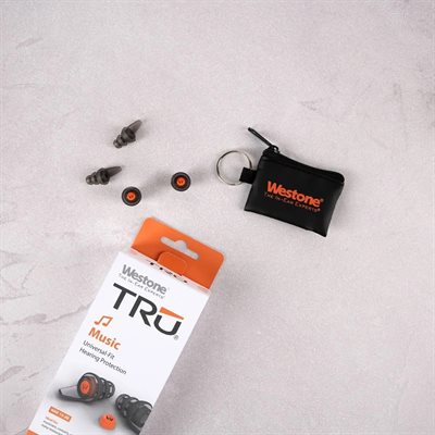 Westone TRU Music Earplugs - NRR 10, Orange Filter - Image 2